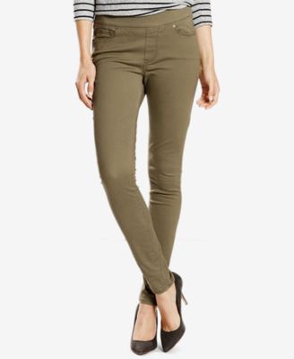 levi's slimming skinny jeans high waisted