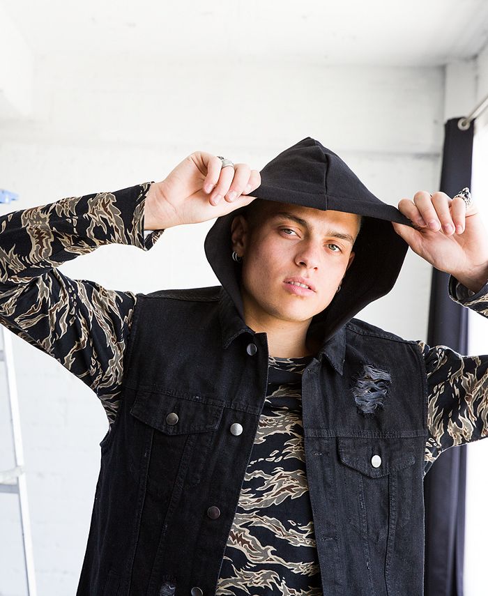 Jaywalker Men's Printed LongSleeve TShirt, Created for Macy's Macy's