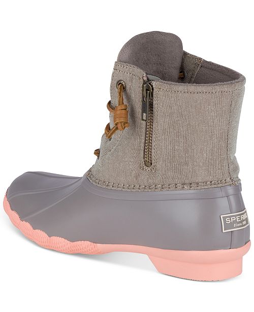 Sperry Women's Saltwater Duck Booties & Reviews Boots Shoes Macy's