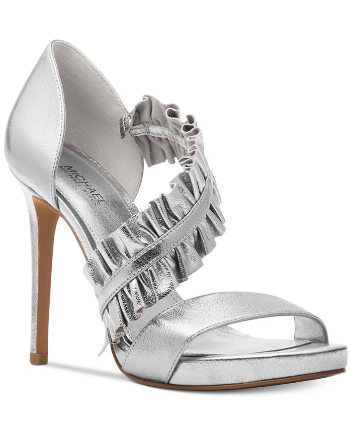 Michael kors store bella ruffle sandal