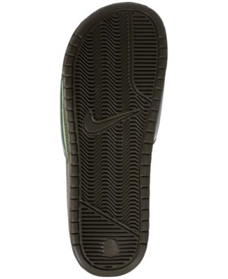 Nike Men's Benassi Just Do It-Print Slide Sandals from Finish Line