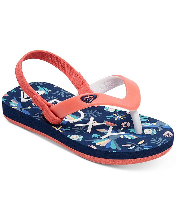 Roxy Tahiti VI Flip-Flop Sandals, Toddler Girls (4.5-10.5) & Little ...