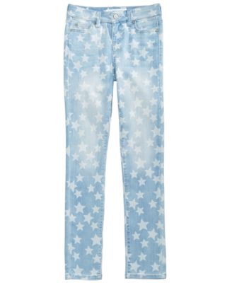 Celebrity Pink - Star-Print Skinny Jeans, Big Girls (7-16)