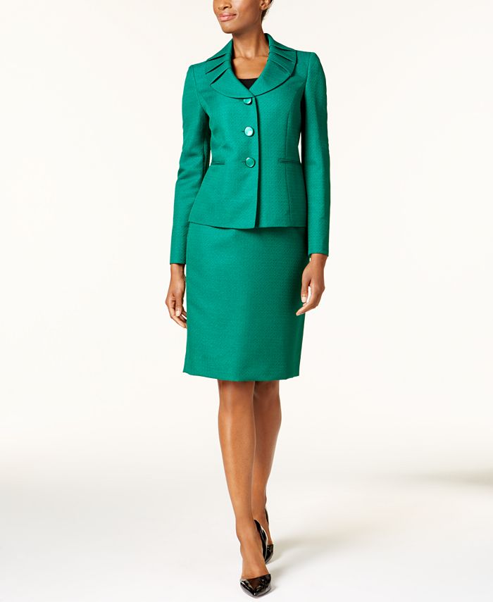 Ruffle clearance skirt suit