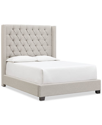 Furniture Monroe Upholstered Queen Bed Created For Macy S Reviews Furniture Macy S,Easy Dollar Tree Diy Halloween Decorations