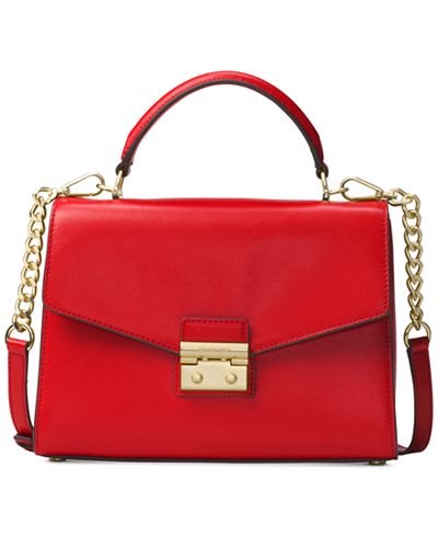 MICHAEL Michael Kors Sloan Medium Top Handle Satchel - Handbags & Accessories - Macy&#39;s