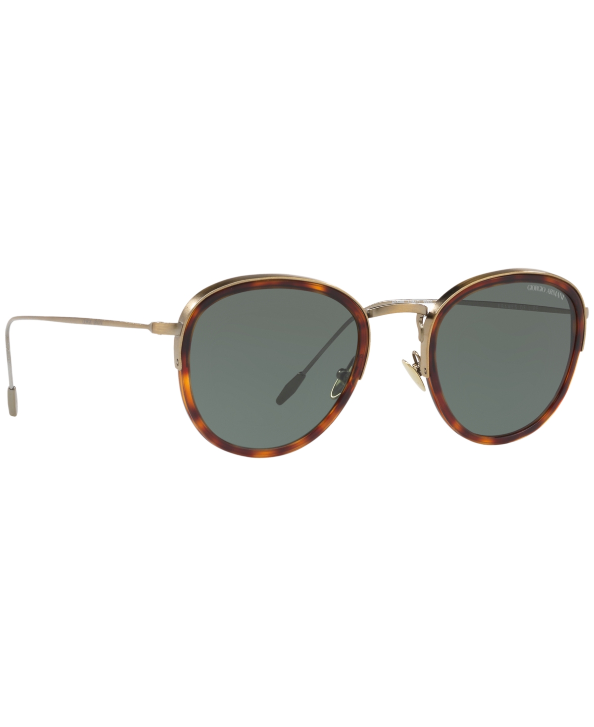 Shop Giorgio Armani Sunglasses, Ar6068 In Brown,green