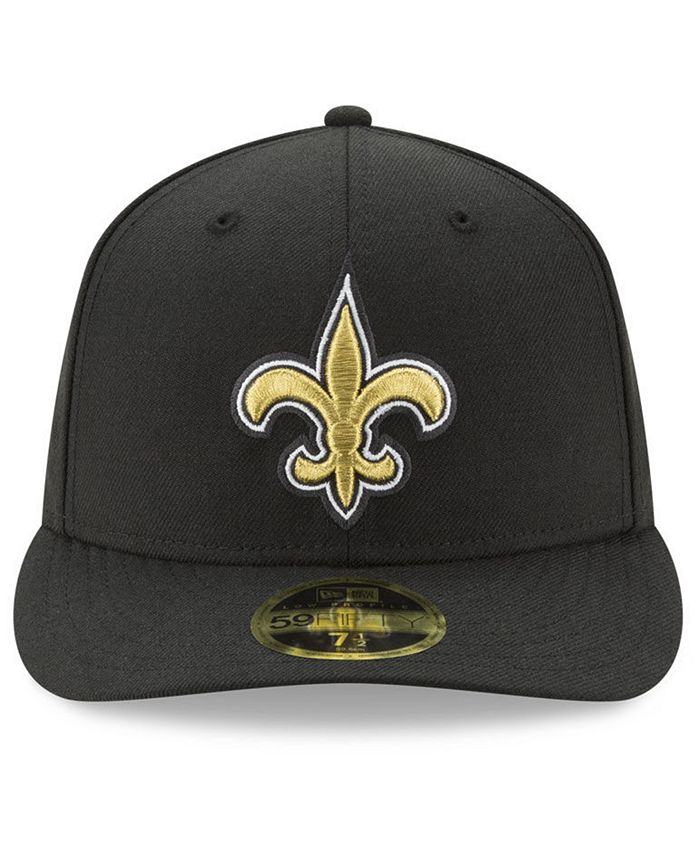 New Era New Orleans Saints Team Basic Low Profile 59FIFTY Fitted Cap ...