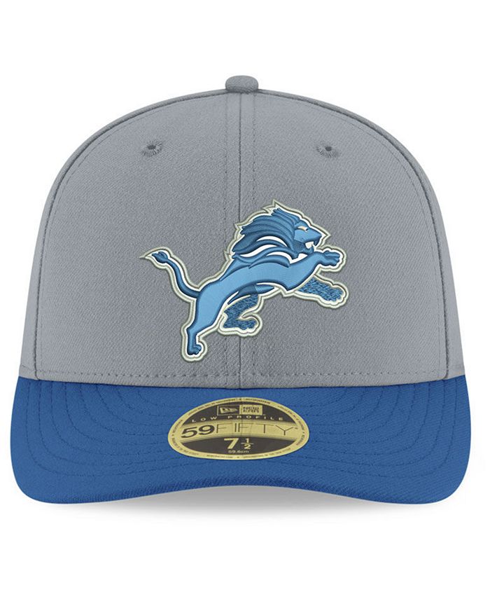 New Era Detroit Lions Team Basic Low Profile 59FIFTY Fitted Cap - Macy's