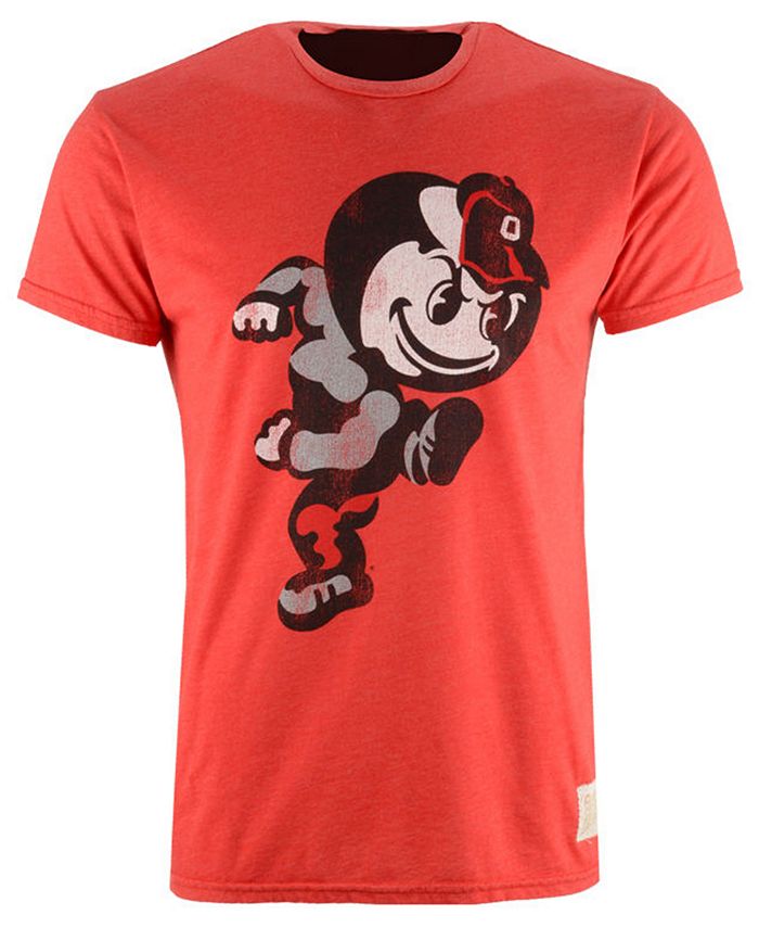 Retro Brand Men's Ohio State Buckeyes Brutus Running T-Shirt - Macy's