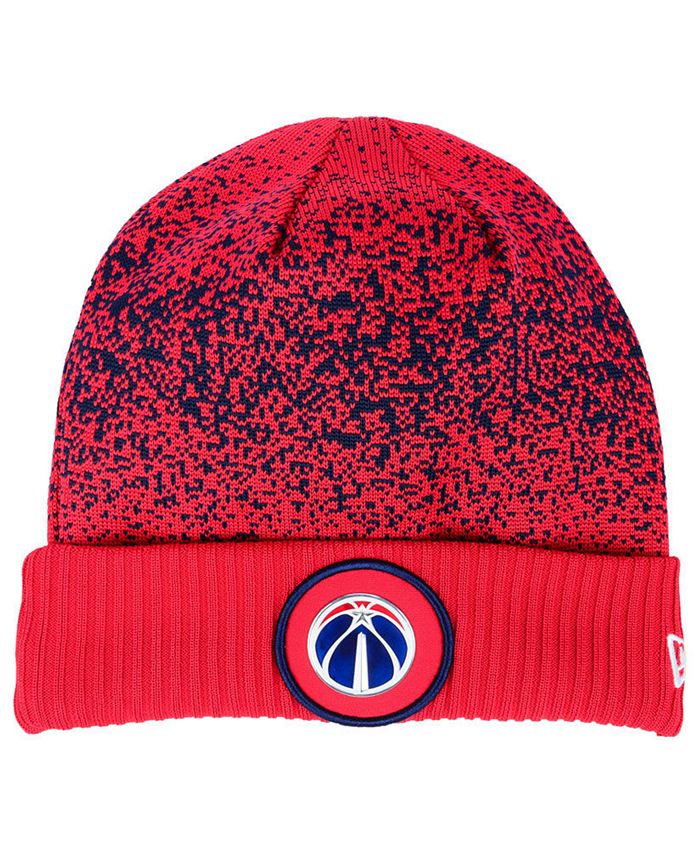 New Era Washington Wizards On Court Collection Cuff Knit Hat & Reviews ...