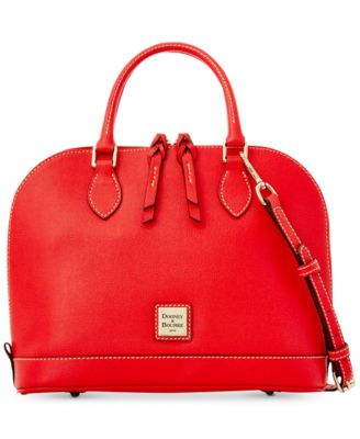 dooney and bourke saffiano leather satchel