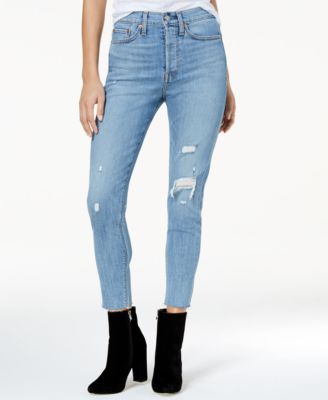 levi wedgie jeans macys