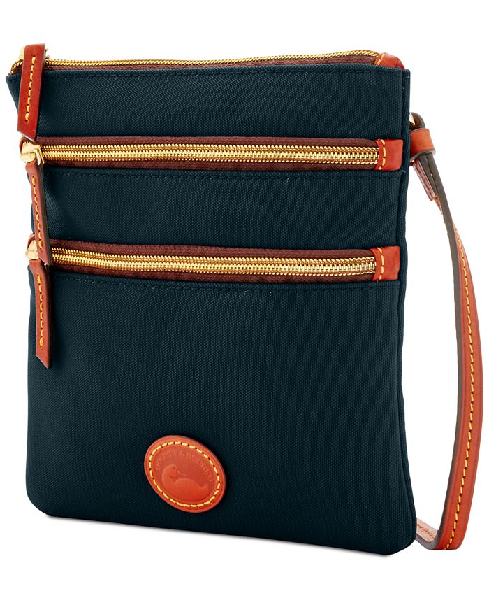 Dooney & Bourke North South Triple Zip Nylon Crossbody Macy's