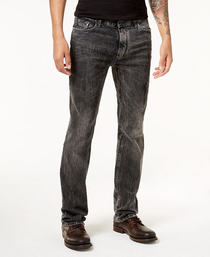 Calvin Klein Jeans Men's Slim-Straight Fit Stretch Jeans & Reviews ...