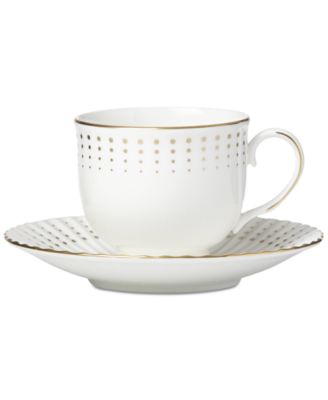 Lenox - Golden Waterfall Tea Cup/Saucer
