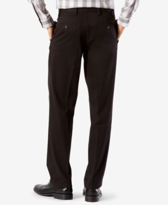 Men's Easy Straight Fit Khaki Stretch Pants
