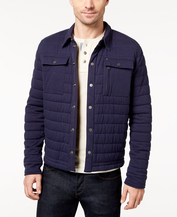 kan niet zien spuiten Geplooid Tommy Hilfiger Men's Thomas Shirt Jacket & Reviews - Coats & Jackets - Men  - Macy's