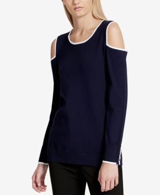 Calvin Klein - Cold-Shoulder Sweater