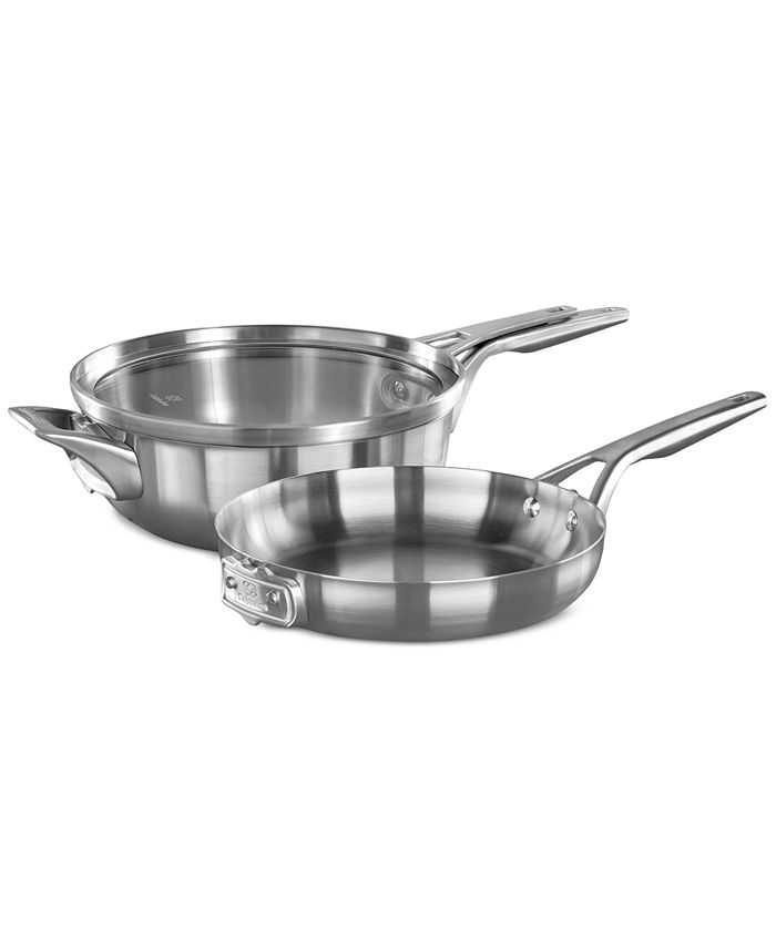 Calphalon Premier Space Saving 10pc Stainless Steel Cookware