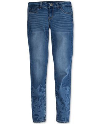 Levi's - 710 Super Skinny Bleach-Out Star Jeans, Big Girls (7-16)