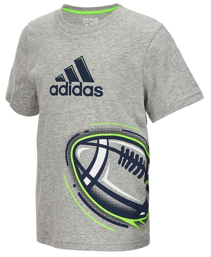 adidas FootballPrint Cotton TShirt, Little Boys Macy's