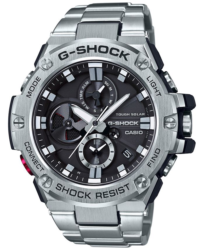 G-Shock - Men's Stainless Steel Bracelet Watch 53.8mm