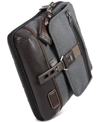 Tumi Alpha Bravo Annapolis Zip-Flap Crossbody Bag - Macy's