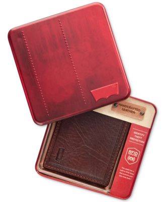 Levi's - Men's RFID Extra-Capacity Leather Wallet