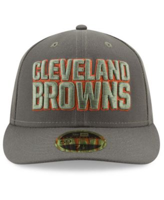 New Era Cleveland Browns Salute To Service Low Profile 59FIFTY Fitted ...