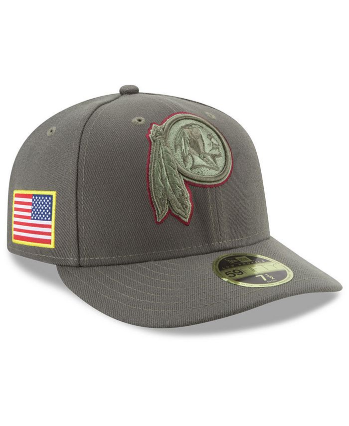 New Era Washington Football Team Salute to Service 21 59Fifty Fitted Cap