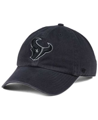 '47 Brand Houston Texans Dark Charcoal CLEAN UP Cap - Macy's