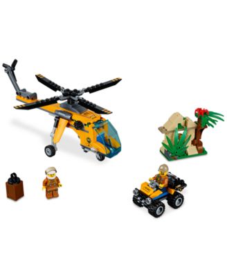 LEGO® City 201-Pc. Jungle Cargo Helicopter Set 60158