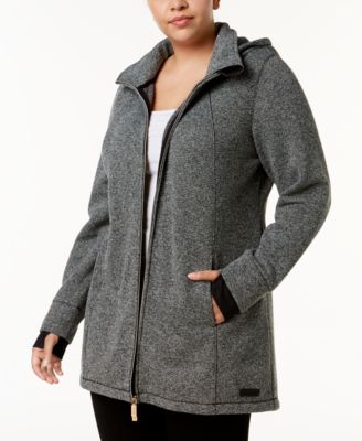 Calvin Klein Performance Plus Size Melange Walker Jacket Macy s