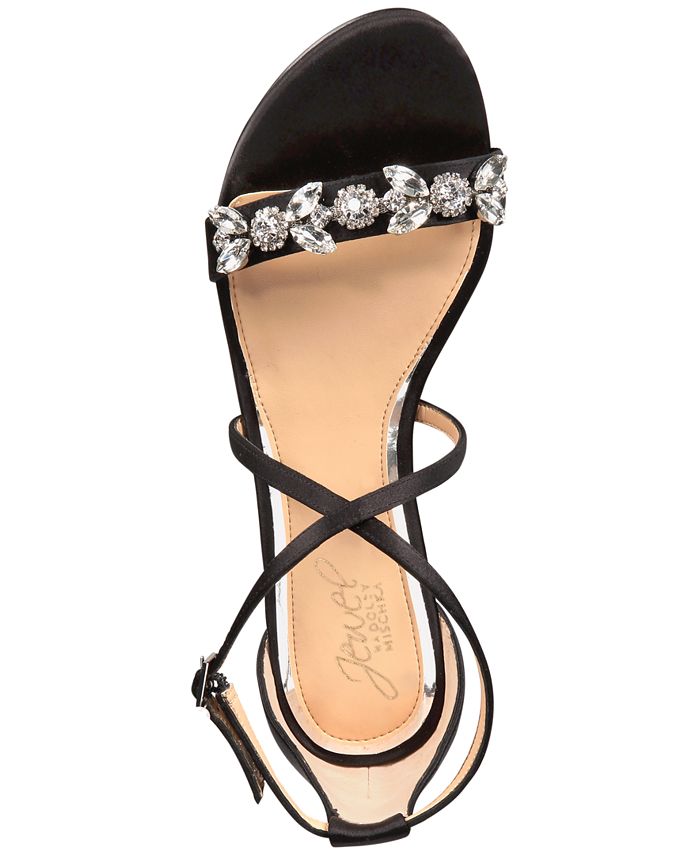 Jewel Badgley Mischka Tessy Sandals & Reviews - Sandals - Shoes - Macy's