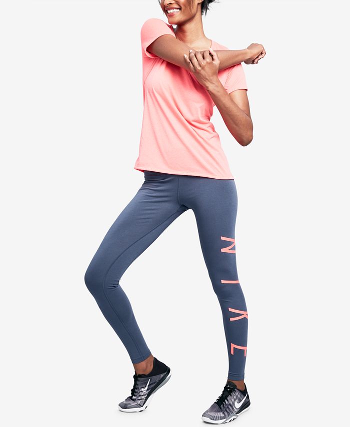 Nike Dry Logo Training Leggings & Reviews - Pants & Capris - Women - Macy's