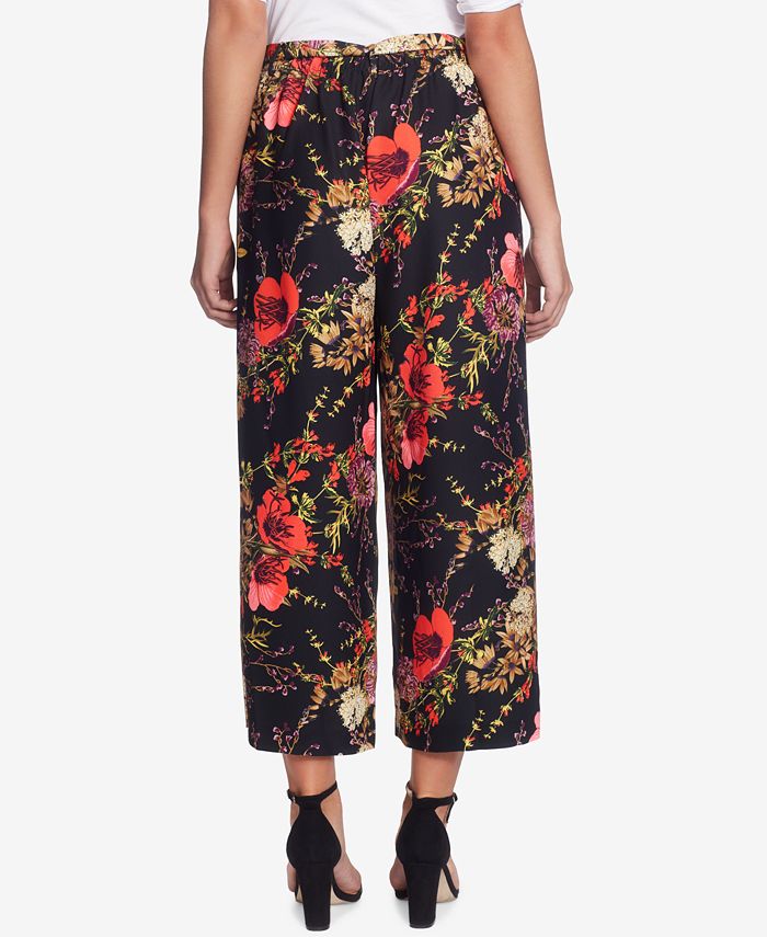 Catherine Malandrino Wide Leg Floral Print Pants Macy s