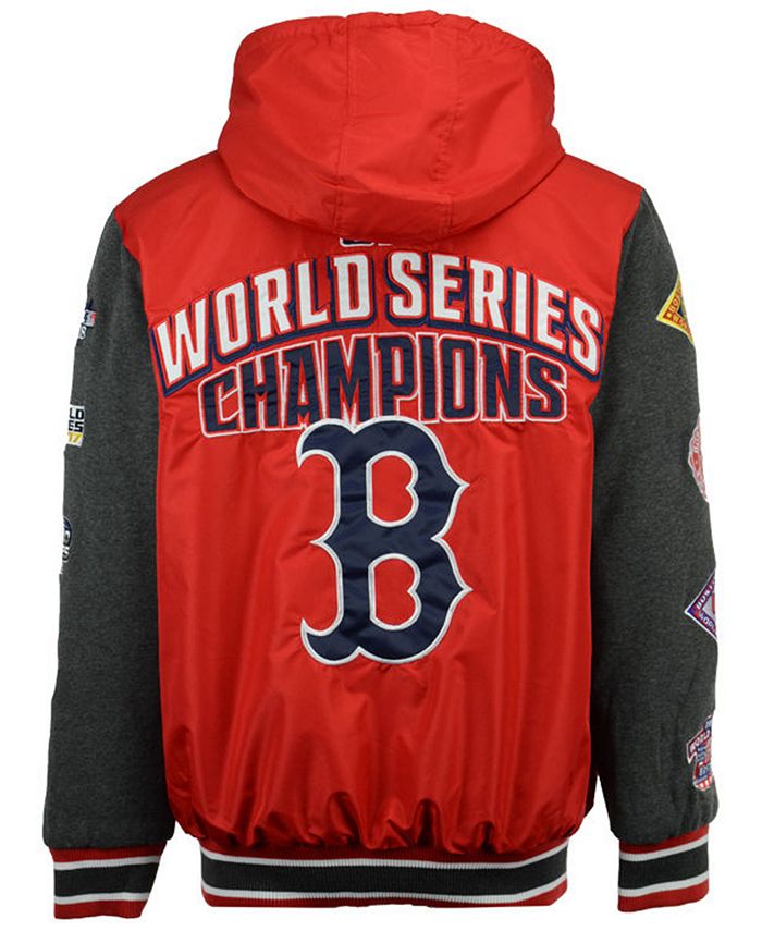 G Iii Sports Mens Boston Red Sox Top Brass Commemorative Varsity Jacket Macys 