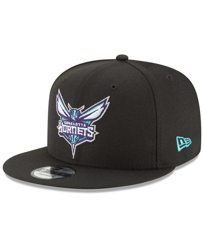New Era Charlotte Hornets Team Metallic 9FIFTY Snapback Cap - Macy's