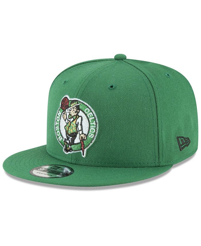 New Era Boston Celtics Team Metallic 9FIFTY Snapback Cap - Macy's