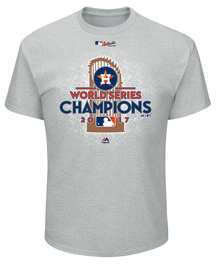 Houston Astros 2017 World Series Champions YOUTH Kid's Navy Crew T-Shirt