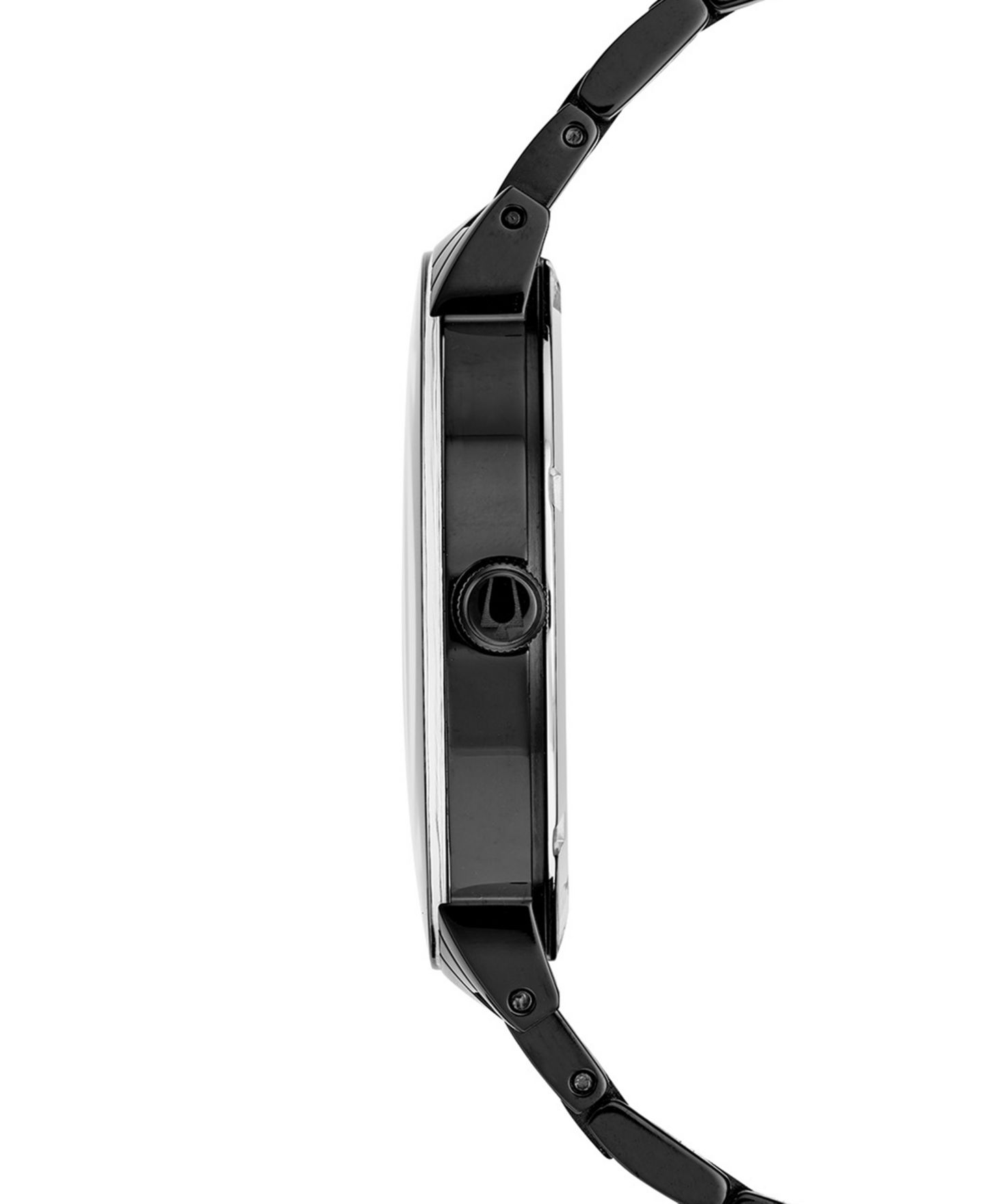 Мужские часы Bulova Futuro Diamond-Accent Black Stainless Steel Bracelet Watch 42mm — фото 2