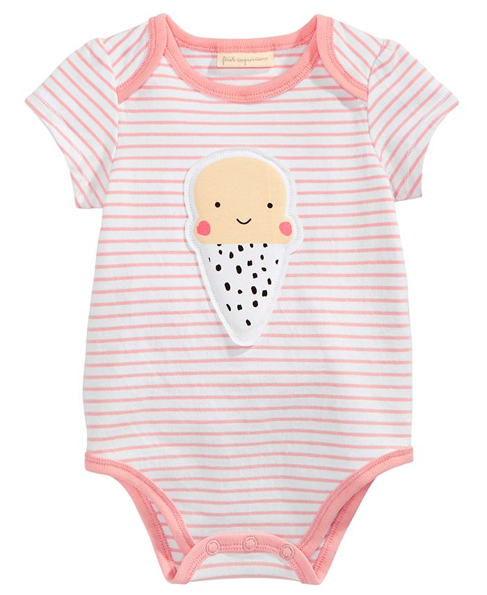 First Impressions Ice Cream Bodysuit, Baby Girls, Created for Macy's ...