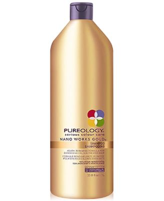 Pureology - Nano Works Gold Shampoo, 33.8-oz.