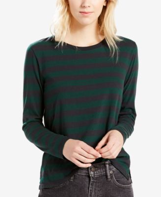 levi's striped long sleeve