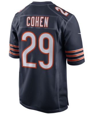 Tarik Cohen Chicago Bears Game Jersey 