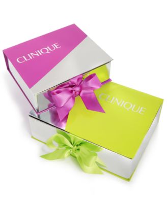 Clinique - Choose your FREE Holiday gift box with any $75  skincare or fragrance purchase!