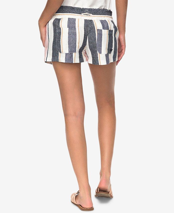 Roxy Juniors' 2 Line Up Shorts - 4-Way Stretch, Recycled Polyester - View #5