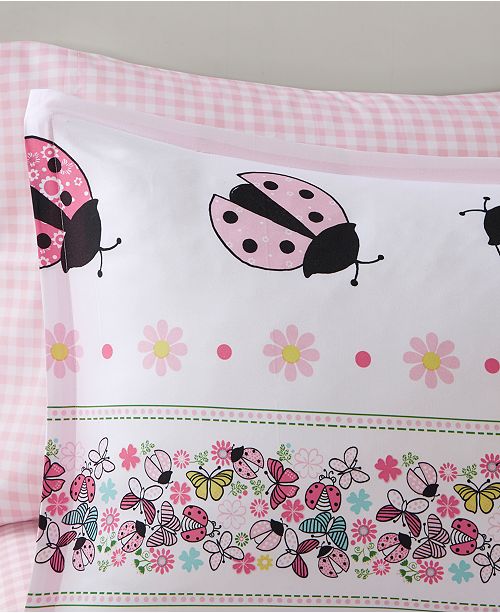 Mi Zone Lacie the Ladybug 6Pc. Twin Comforter Set & Reviews Bed in a
