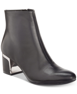 macy's black booties sale